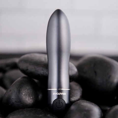 Evolved Portable Pleasure Rechargeable Waterproof Travel Vibrator - Bullet Vibrators