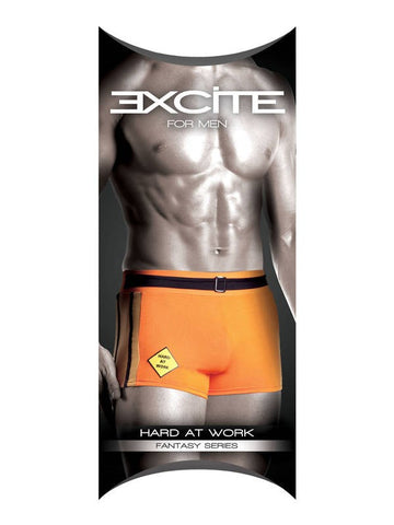Fantasy Lingerie Excite For Men Hard at Work Briefs Construction Role Play - Mens Briefs And Boxers