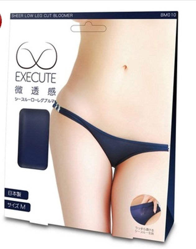 Execute Lingerie Sheer Low Leg Cut Bloomer Seductive Intimate Wear - - Her Fetish