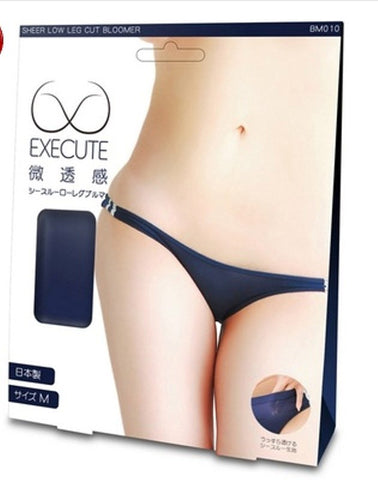 Execute Lingerie Sheer Low Leg Cut Bloomer Seductive Intimate Wear - Her Fetish