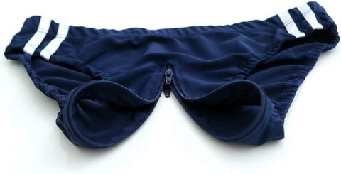 Execute Lingerie Dual Zip Microfiber Bloomer Luxe Lingerie Upgrade - Her Fetish
