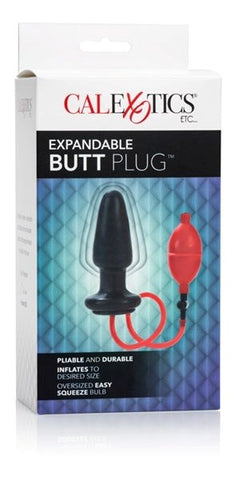 California Exotics Expandable Inflatable Butt Plug with Customizable Size - Inflatable Dildos and Vibrators