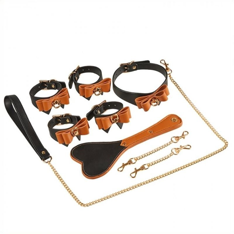 Exquisite Bow Bondage Kit Couples CRing Pick - - Bondage Kits