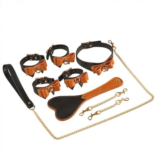 Exquisite Bow Bondage Kit Couples CRing Pick - - Bondage Kits