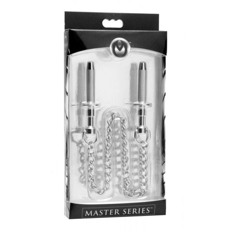 XR Brands Extreme Sensation Claw Clamps Nipple Clamps Four Finger Design - Breast and Nipple Toys