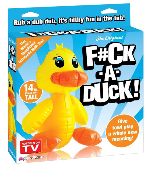 Pipedream F#ck-A-Duck Inflatable Bath Toy - - Party Gifts and Novelties