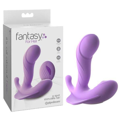 Pipedream Products Fantasy For Her G Spot Stimulate Her Silicone Warming Vibrator - G-Spot Vibrators