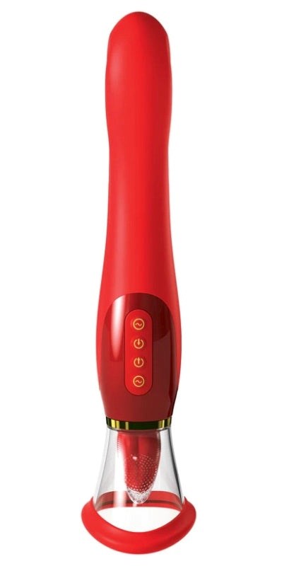 Pipedream Products Fantasy for Her Ultimate Pleasure 24K Gold Edition Vibrator - - Clit Ticklers and Pulsators