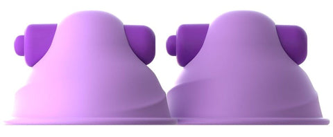 Fantasy for Her Vibrating Nipple Suck Hers Clamps with Suction and Vibration - Nipple and Clit Clamps