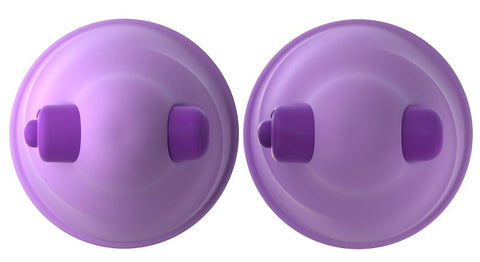 Fantasy for Her Vibrating Nipple Suck Hers Clamps with Suction and Vibration - Nipple and Clit Clamps