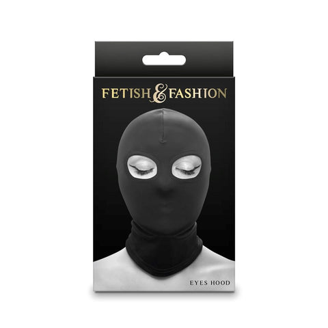 Fetish & Fashion Eyes Hood Snug Fit Sensory Deprivation Play - Bondage Hoods