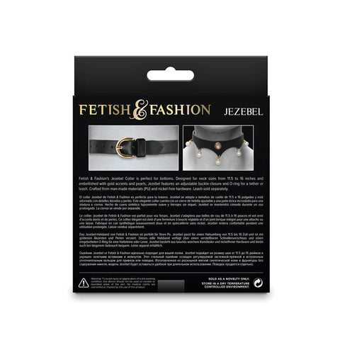 Jezebel Collar - Elevate Your Style with Fetish & Fashion - Collars and Leads