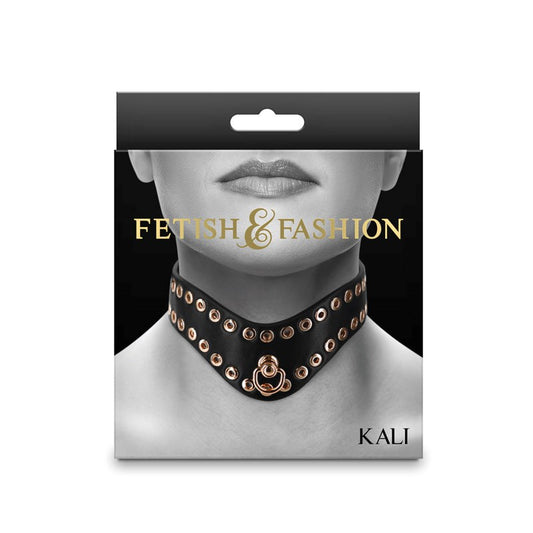 Fetish & Fashion - Kali Collar Slide Into Pleasure - - Collars and Leads