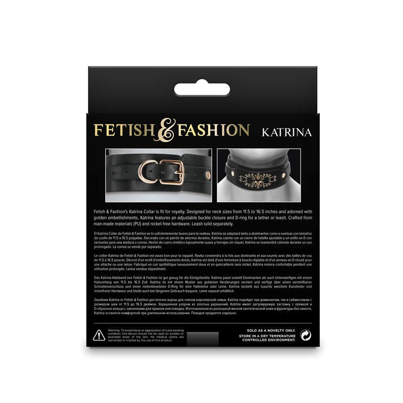 Fetish & Fashion - Katrina Collar Top Sex Toy Pick - - Collars and Leads