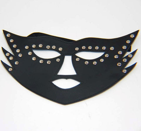 BDStyle Fetish Fantasy Blindfold Mask Light Feline Inspired Sensory Play Mask - Fancy Dress Ups
