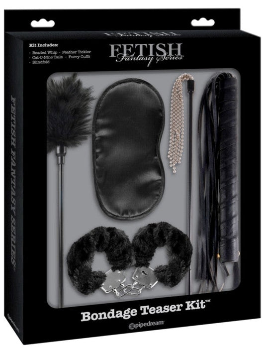 Fetish Fantasy Bondage Teaser Kit Quick Ship Cock Ring - - Sex Kits