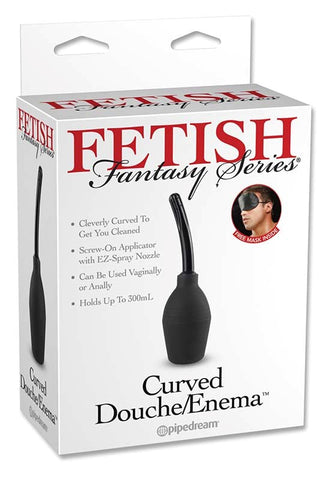 Pipedream Products Fetish Fantasy Curved Douche and Enema System Curved Tip - Enemas and Douches