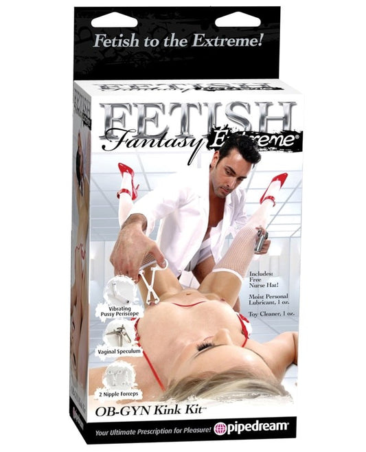 Fetish Fantasy Extreme OB-GYN Kink Kit Quick Ship Cock Ring - - Bondage Kits