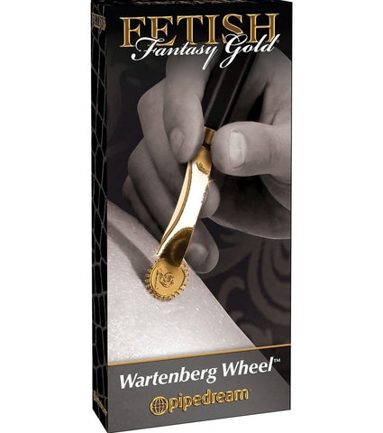 Pipedream Products Fetish Fantasy Gold Sensory Play Wartenberg Wheel Premium Metal - Dental and Clinical