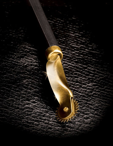 Pipedream Products Fetish Fantasy Gold Sensory Play Wartenberg Wheel Premium Metal - Dental and Clinical