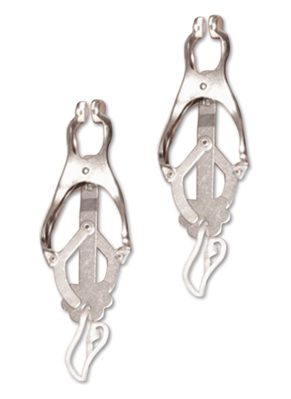 Fetish Fantasy Japanese Clover Clamps Daily Dick Ring Pick - - Nipple and Clit Clamps