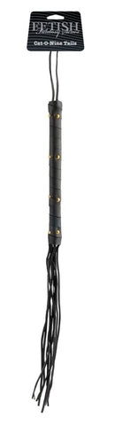 Fetish Fantasy Limited Edition Cat O Nine BDSM Tails Genuine Leather - Whips And Crops
