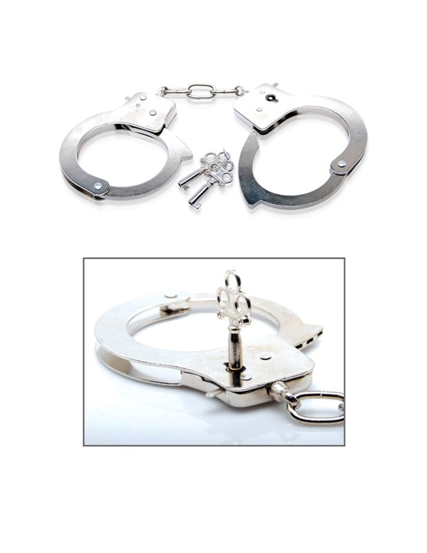 Pipedream Products Fetish Fantasy Limited Edition Metal Bondage Cuffs - - Cuffs and Restraints