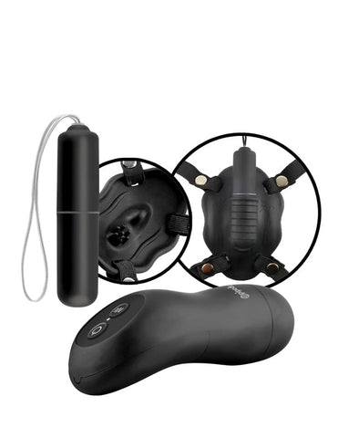 Pipedream Products Fetish Fantasy Remote Control Butterfly Strap On Sex Toy - Strap On Sextoys