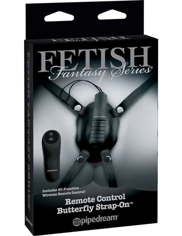 Pipedream Products Fetish Fantasy Remote Control Butterfly Strap On Sex Toy - Strap On Sextoys
