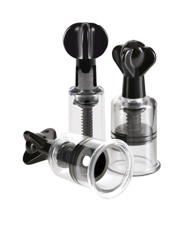 Pipedream Products Fetish Fantasy Limited Edition Super Nipple Sucker Trio - Breast and Nipple Toys