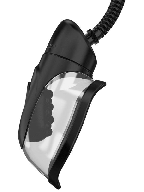 Pipedream Products Fetish Fantasy Perfect Touch Vibrating Pussy Pump Dual Action - - Pussy And Clit Toys