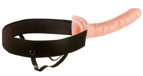 Pipedream Products Fetish Fantasy 10 Inch Flesh Hollow Strap On Dildo with Harness - Realistic Dildos