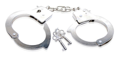 Pipedream Products Fetish Fantasy Series Beginners Bondage Metal Cuffs - Cuffs and Restraints