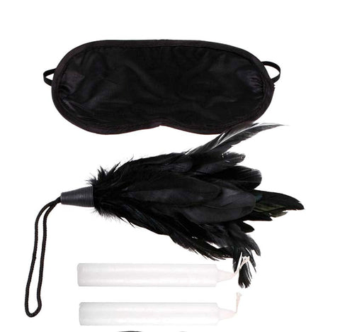Pipedream Fetish Fantasy Series Beginners Bondage Set with Velvet Cuffs - Bondage Kits