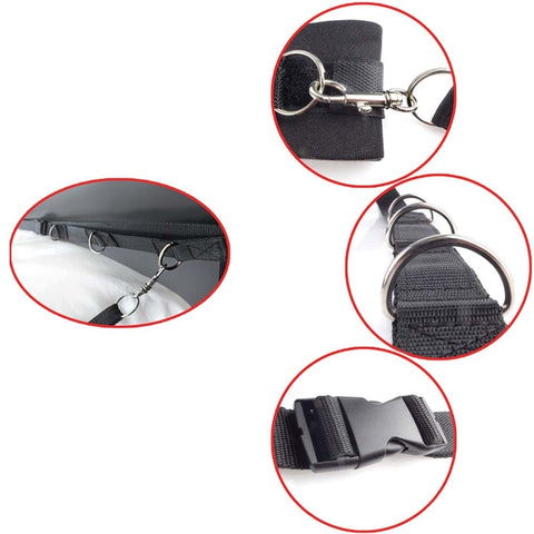Fetish Fantasy Series Ultimate Bed Restraint System Black - Bondage Kits