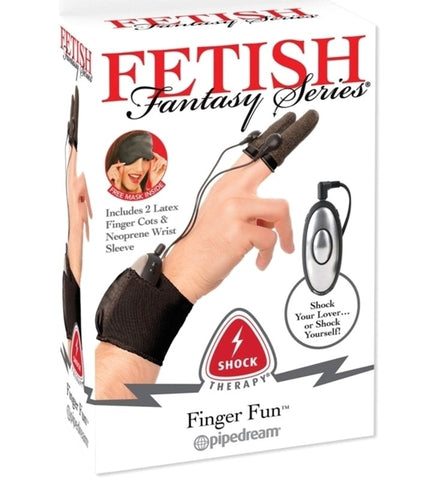 Pipedream Products Fetish Fantasy Shock Therapy Finger Fun Electrostimulation - Electro Sex