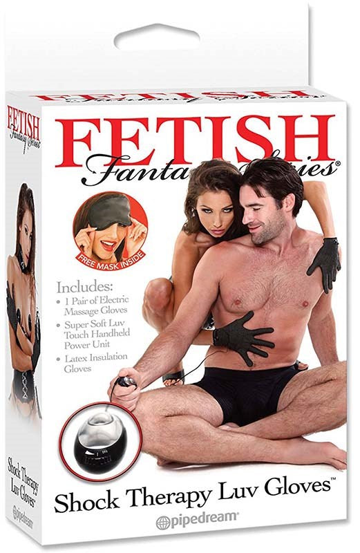 Pipedream Products Fetish Fantasy Electro Shock Therapy Luv Gloves Electro Play - - Electro Sex