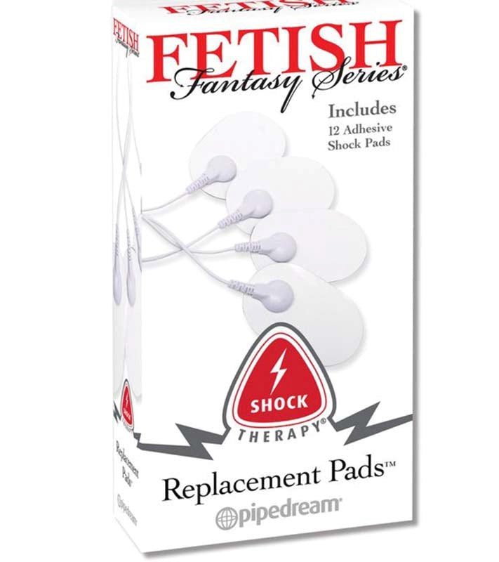 Pipedream Products Fetish Fantasy Shock Therapy 12 Pieces Replacement Pads - - Electro Sex