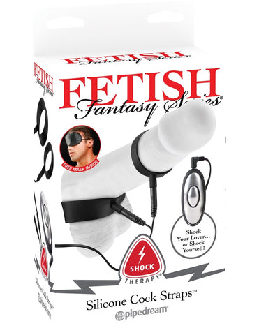 Pipedream Products Fetish Fantasy Shock Therapy Silicone Cock Straps - Electro Sex