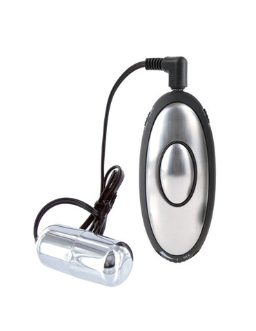 Pipedream Products Fetish Fantasy Shock Therapy Silver Bullet Vibrator - Electro Sex