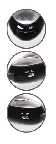 Pipedream Products Fetish Fantasy Shock Therapy Silver Bullet Vibrator - Electro Sex