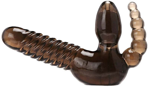 Pipedream Products Fetish Fantasy Strapless Strap on with Anal Stimulator - Strap On Sextoys