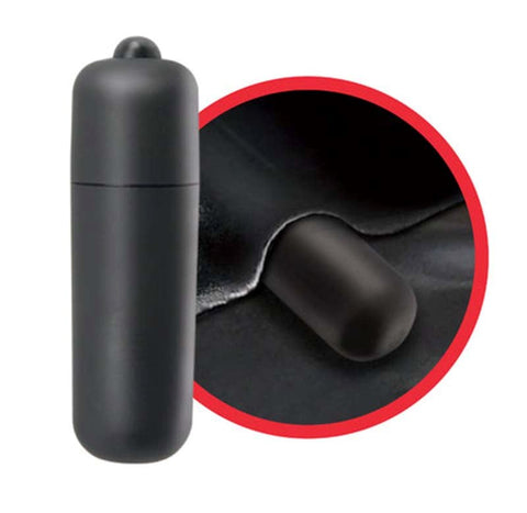 Pipedream Products Fetish Fantasy Vibrating Crotchless Booty Shorts with Bullet - Bullet Vibrators