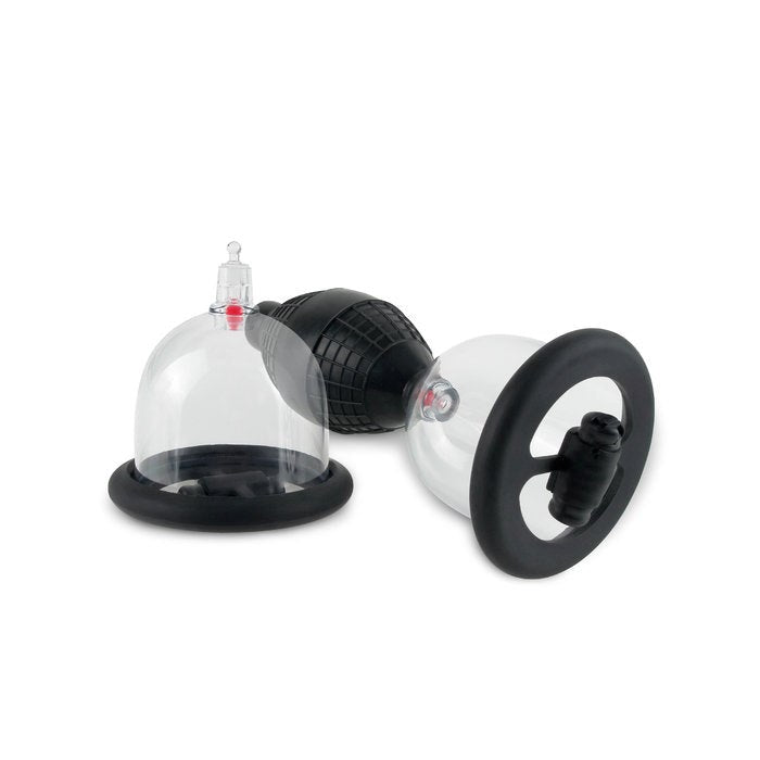 Pipedream Products Fetish Fantasy Womens Vibrating Nipple Pleasure Cups - - Breast and Nipple Toys