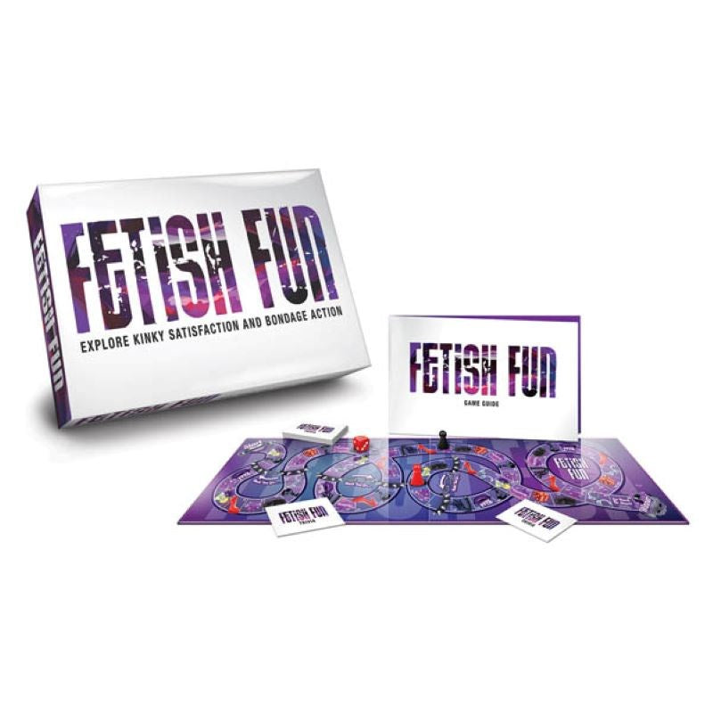 Creative Conceptions Fetish Fun Board Game with Educational Trivia Cards - - Sex Games, Coupons and Tricks