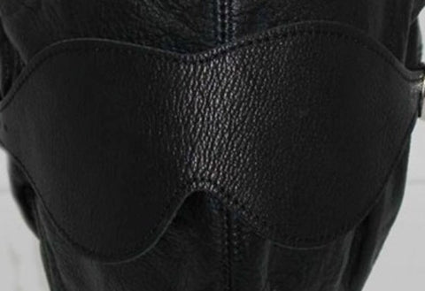 Fetish Supplies Bondage Hood Leather - Bondage Hoods