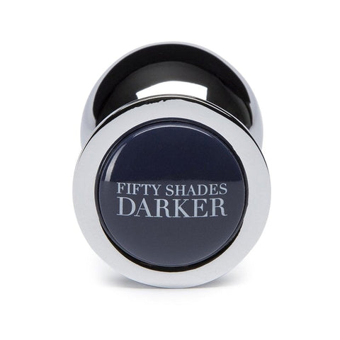Love Honey Fifty Shades Darker Beyond Erotic Steel Butt Plug Premium Steel - Steel Sex Toys