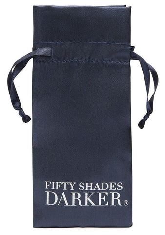 Fifty Shades Darker Just Sensation Beaded Clitoral Clamp Metal Design - Nipple and Clit Clamps