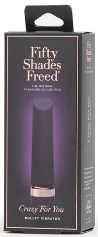 Love Honey Fifty Shades Freed Crazy For You Bullet Vibrator USB Rechargeable - Waterproof Vibrators