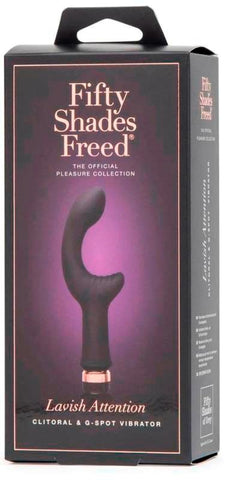 Love Honey Fifty Shades Freed Lavish Attention Clitoral and G Spot Vibrator - Clit Ticklers and Pulsators